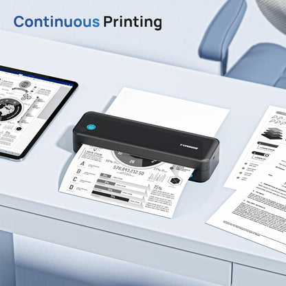 D820 Thermal Printer Paper 8.5 x 11 Inch US Letter Size, Advanced Thermal printing Paper Compatible with D820 Portable Printer, 100 Sheets